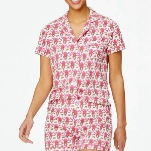 Roller Rabbit Monkey Pajamas XS NWOT
